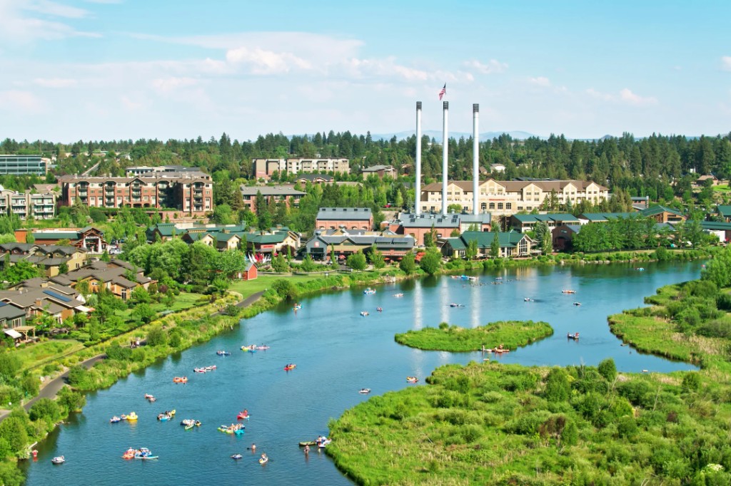 Bend, OR skyline
