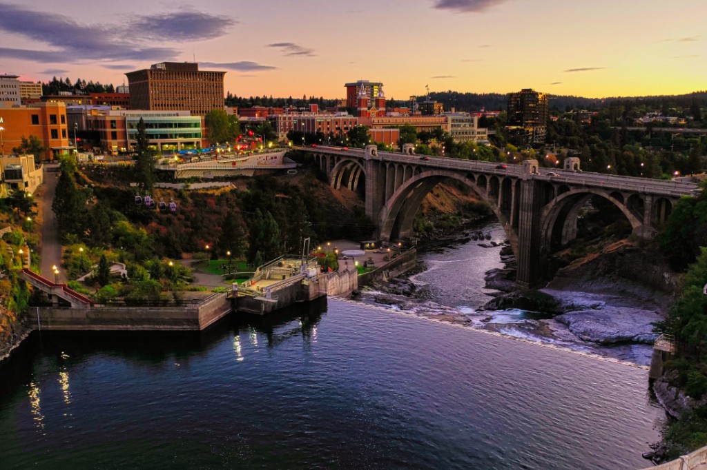 Spokane, WA skyline